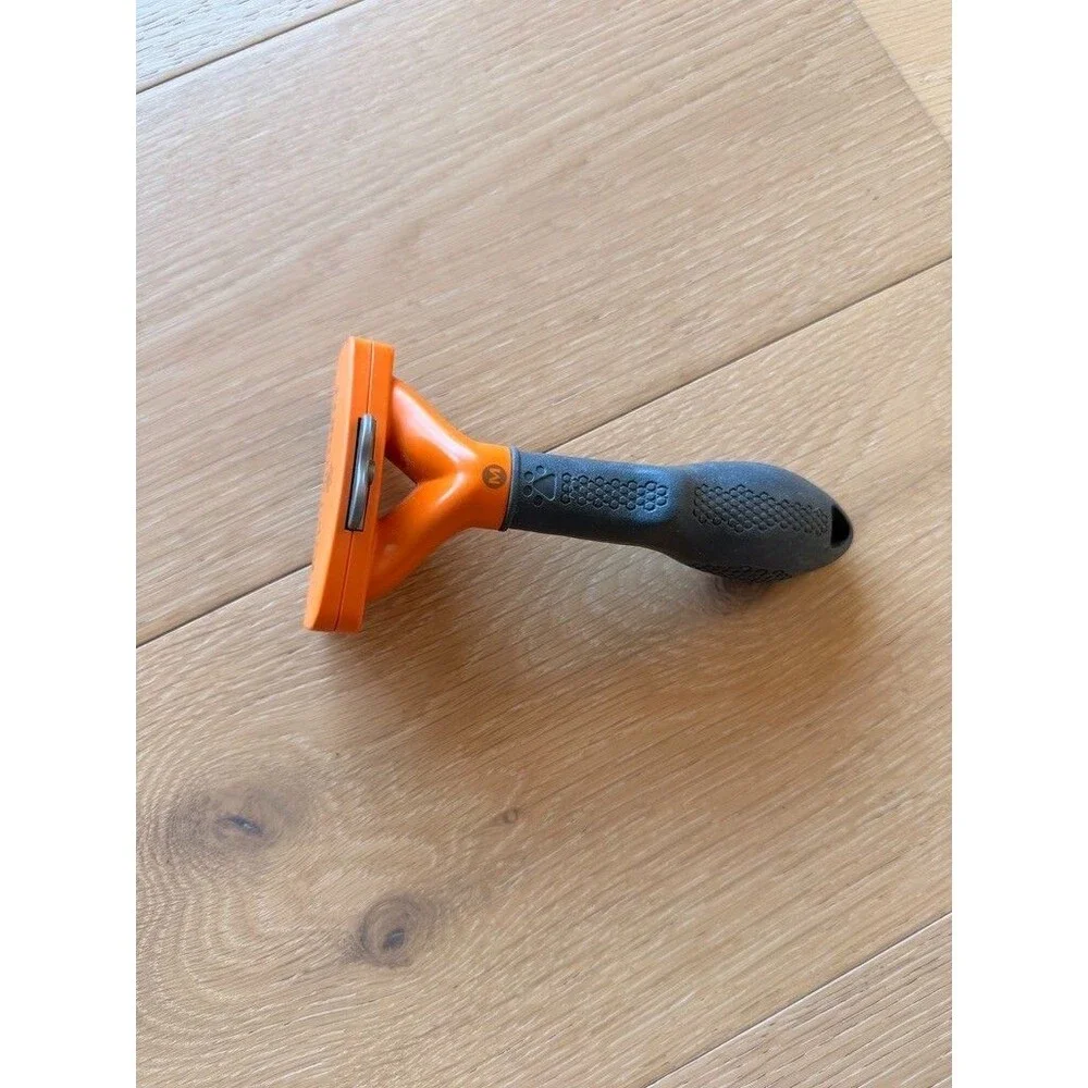 FURminator Dog DeShedding Tool, Grooming Tool For Dogs, Long Hair